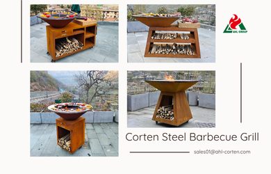 Corten BBQ Grill Belgium